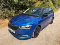 Used Skoda Fabia Colour Edition 95 HP (69 kW) 2020 Blue Hatchback