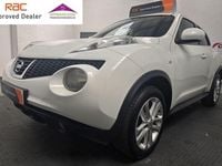 Used Nissan Juke Acenta 110 HP (80 kW) 2011 White SUV
