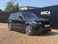 Used Land Rover Range Rover Sport SVR 550 HP (404 kW) 2017 Black SUV
