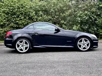 Used Mercedes SLK200 184 HP (135 kW) 2010 Black Cabriolet