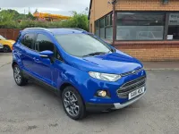 Used Ford Ecosport Titanium 95 HP (69 kW) 2016 Blue SUV