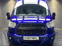 Used Ford Transit 130 HP (95 kW) 2018 Blue Van