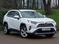 Used Toyota RAV4 Hybrid 222 HP (163 kW) 2020 White SUV