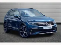 Used VW Tiguan R-line 150 HP (110 kW) 2022 Blue SUV