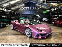 used Lamborghini Huracán 5.2 LP 640-4 EVO SPYDER 2d 631 BHP