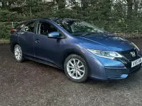 Used Honda Civic S 120 HP (88 kW) 2015 Blue Estate