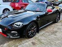 Used Abarth 124 Spider 170 HP (125 kW) 2018 Black Cabriolet