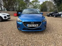 Begagnad Mazda 2 Inclusive 2016 Blå Halvkombi