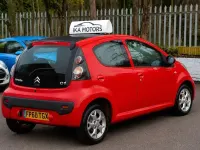 Used Citroën C1 VTR Sport 68 HP (50 kW) 2010 Red Hatchback