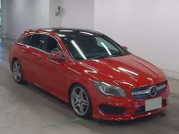 Used Mercedes CLA180 Shooting Brake AMG line 2016 Red Estate