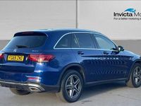 Used Mercedes GLC220 AMG line 194 HP (142 kW) 2019 Blue Estate