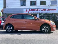 Used VW Polo SE 65 HP (47 kW) 2018 Orange Hatchback
