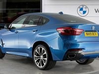 Used BMW X6 M Sport 258 HP (189 kW) 2019 Blue SUV