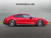Used Porsche Taycan 419 kW (571 HP) 2022 Red Sedan