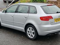 Used Audi A3 Sportback 125 HP (91 kW) 2010 Silver Hatchback