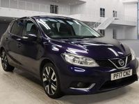 Used Nissan Pulsar Tekna 2017 Blue Hatchback