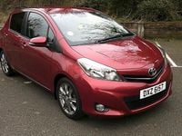 Used Toyota Yaris Multidrive S 2013 Red Hatchback