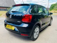Used VW Polo SE 60 HP (44 kW) 2014 Black Hatchback
