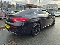 Used Mercedes C250 AMG line 2016 Black Coupe