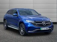 Used Mercedes EQC400 AMG line 300 kW (408 HP) 2023 Blue SUV