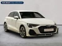 Used Audi A3 Sportback S-Line 150 HP (110 kW) 2024 White Hatchback