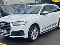 Used Audi Q7 S-Line 272 HP (200 kW) 2018 White SUV