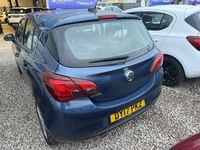 Used Vauxhall Corsa SRi 75 HP (55 kW) 2017 Blue Hatchback