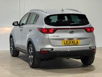 Used Kia Sportage 177 HP (130 kW) 2021 Silver SUV