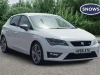 Used Seat Leon FR 150 HP (110 kW) 2016 White