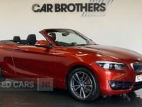 Used BMW 218 Sport Line 2020 Orange Cabriolet