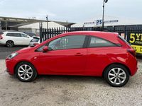 Used Vauxhall Corsa 90 HP (66 kW) 2017 Red Hatchback