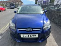 Used Ford Focus Zetec 105 HP (77 kW) 2014 Blue Hatchback