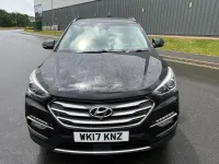 Used Hyundai Santa Fe Premium SE 200 HP (147 kW) 2017 Black SUV