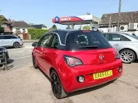 Used Vauxhall Adam Glam 70 HP (51 kW) 2015 Red Hatchback