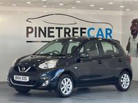 Begagnad Nissan Micra Acenta 80 HK (58 kW) 2014 Svart Halvkombi