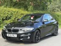 Used BMW 220 M Sport 2015 Black Coupe