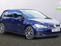 Used VW Golf VII GTD 184 HP (135 kW) 2018 Blue Hatchback
