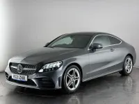 Second-hand Mercedes C220 AMG line 194 CP (142 kW) 2021 Gri Coupe