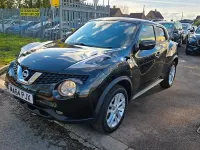 Used Nissan Juke Acenta Premium 117 HP (86 kW) 2014 Black SUV