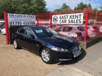 Used Jaguar XF Luxury 163 HP (119 kW) 2015 Blue Sedan