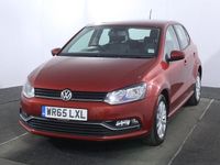 Begagnad VW Polo SE 90 HK (66 kW) 2015 Röd Halvkombi