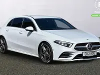 Used Mercedes A200 AMG line 150 HP (110 kW) 2020 White Hatchback