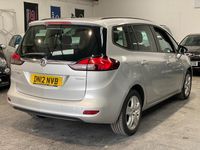 Used Vauxhall Zafira 2012 Silver MPV