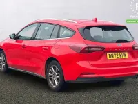 Used Ford Focus Titanium 125 HP (91 kW) 2022 Red Estate