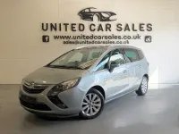 Used Vauxhall Zafira Tourer 165 HP (121 kW) 2014 Silver MPV
