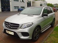 Used Mercedes GLE250 AMG Line Premium 204 HP (150 kW) 2016 Silver Estate