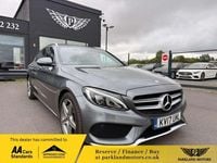 Used Mercedes C250 AMG line 204 HP (150 kW) 2017 Grey Estate