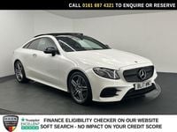 Used Mercedes E220 AMG Line Premium 194 HP (142 kW) 2017 White Coupe