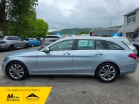 Used Mercedes C220 2017 Silver Estate