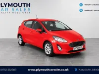 Used Ford Fiesta Zetec 100 HP (73 kW) 2017 Red Hatchback